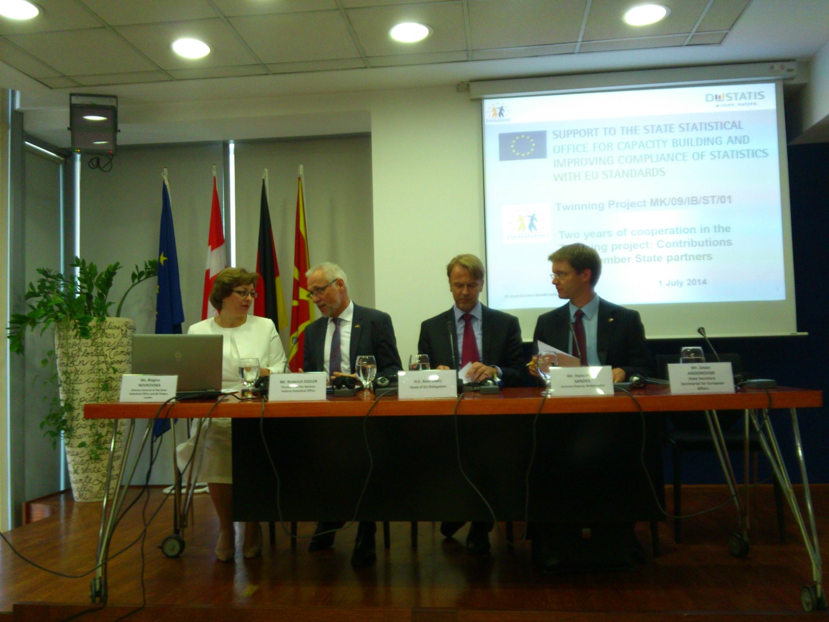 The final meeting within twining project was held in the former Yugoslav Republic of Macedonia