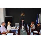 A team from the State Statistical Office of the Former Yugoslav Republic of Macedonia visited the NSI for training in the field of harmonized consumer price indices